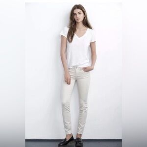 NWOT Velvet by Graham & Spencer Pants | Karolina White Denim | Size 28 Like New
